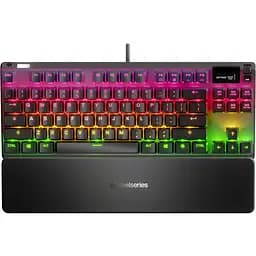 Клавіатура SteelSeries iатура Apex 7 TKL Red Switch (64646) Black USB (64646-OLD) Б/в