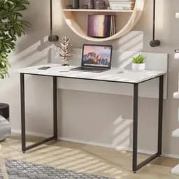 Компьютерный стол Ferrum-decor Скай 75x100x60 черный ДСП Белый 16мм (FRD-103611)