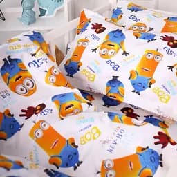 Простирадло на резинці MirSon Kids Time 20-0036 Minions 70х190 см (2200009639371) - мініатюра 3