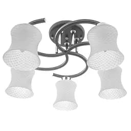 Люстра потолочная Brille классическая E27 60W BK (LK-604C/5)