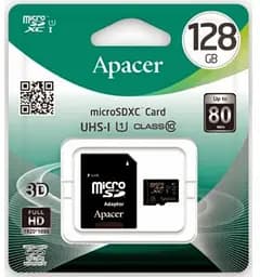 Картка пам'яті Apacer MicroSDXC 128Gb class 10 (adapter SD) AP128GMCSX10U1-R - мініатюра 2
