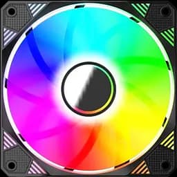 Вентилятор Zezzio ZF-B120 COLORFUL ARGB Black (ZF-B120 COLORFUL)