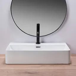 Умивальник Rea Gina 43,5x59 white (REA-U0677) - мініатюра 4