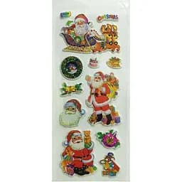 Наклейки новогодние Bambi Новый Год (13-60 XYK148)