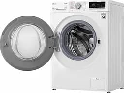 Пральна машина LG з фронтальним завантаженням F2V5HS0W, 7кг, 1200, A+++-20%, Пар, глибина 45см, Дисплей, Інвертор, Білий (F2V5HS0W) - мініатюра 5