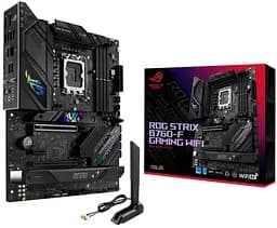 Материнська плата ASUS ROG STRIX B760-F GAMING WIFI (ROG STRIX B760-F GAMING WIFI) (Socket 1700, Intel B760, ATX) Б/в - мініатюра 4