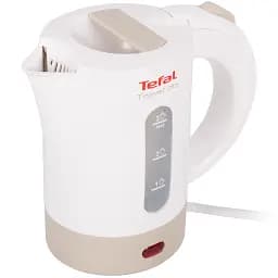 Електрочайник дорожній Tefal KO120130 White/Beige UA - мініатюра 3