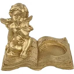 Підсвічник Янгол на книжці