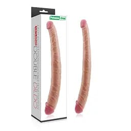 Двосторонній фалоімітатор King-Sized Realistic Ladykiller Tapered Double 14 дюймів