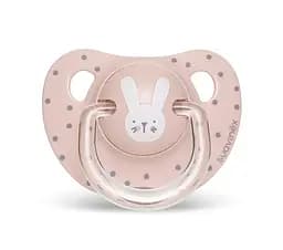 Пустушка анатомічна Suavinex Hygge Затишні історії Зайчика, 18+ міс., рожевий (306582)