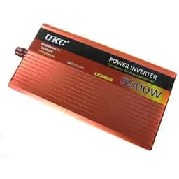 Преобразователь авто инвертор UKC 12V-220V AR 3000W c функции плавного пуска