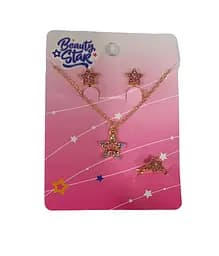 Біжутерія B4316 3в1 сережки, кільце, підвіска, на планшеті (6923549043168) Вид 1