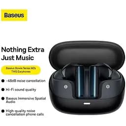 Навушники Baseus Bowie M2s True Wireless Earphones NGTW350101 чорні - мініатюра 7
