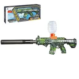 Детский игрушечный автомат с шарами орбиз, на аккумуляторе, разноцветный.