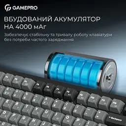 Клавіатура GamePro Asgard Yord Black (MK266BK) [152947] - мініатюра 19