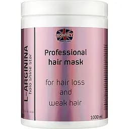 Маска проти випадання волосся Ronney Professional Holo Shine Star L-Arginina 1 л