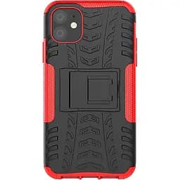 Чохол-накладка Toto Dazzle Kickstand 2 in 1 Case Apple iPhone 11 Red