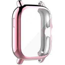 Чохол-накладка DK Silicone Face Case для Xiaomi Amazfit GTS 2 / 2e (pink rose)