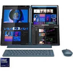 Ноутбук Lenovo Yoga Book 9 14IAH10 2-в-1, (83KJ0016RM), Intel Core Ultra 9 285H до 5,4 ГГц, 14-дюймовий сенсорний 2,8K екран, 32 ГБ, SSD 1 ТБ, Intel Arc 140