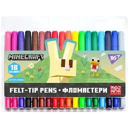Фломастери Yes Minecraft Spring 18 шт. (650586)