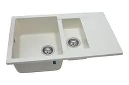 Кухонна мийка гранітна Miraggio LaPas Jasmine 786x489x203 00208103, Береза - мініатюра 2