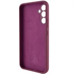 Чохол Silicone Cover Lakshmi Full Camera (AAA) для Samsung Galaxy A56 5G Бордовий / Plum - мініатюра 4
