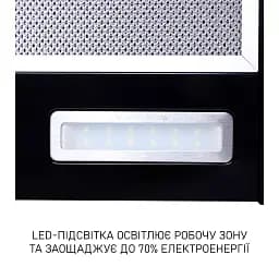 Витяжка телескопічна Minola HTL 6615 BL 1000 LED - мініатюра 8