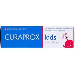 Дитяча зубна паста з фтором Curaprox зі смаком полуниці 60 мл - мініатюра 3