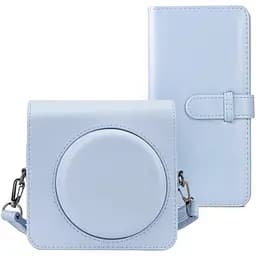 Набір аксесуарів для камери Instax Square SQ1 Чохол та Фотоальбом на 80 фото блакитний