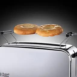 Тостер Chester 1000Вт, довгі слоти, метал, сріблястий Russell Hobbs kuh0014879 - мініатюра 3