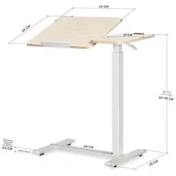 Стіл Hommex Mobidesk Duo USB Maple ( ТН-010-2 Maple) - мініатюра 2