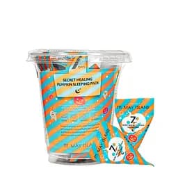 Ночная маска для лица с экстрактом тыквы May Island 7 Days Secret Healing Pumpkin успокаивающая 5 гр