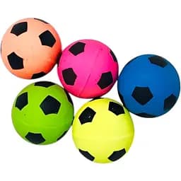 Стрибунець футбольний м'яч Fox іграшки для котів у пакеті 3 см в асортименті