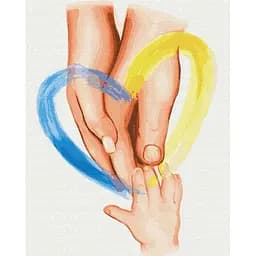 Картина за номерами Brushme Сімейне тепло ©Svetlana Drab BS53078 40х50 см