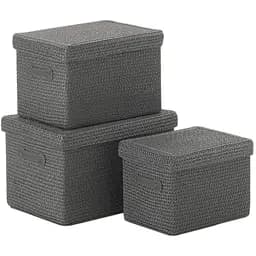 Набір кошиків Kela Rimossa сірий 3 шт. (31280)