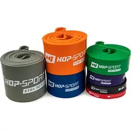 Резинка для фітнесу Hop-Sport 12-30кг HS-L022RR чорна - мініатюра 10