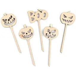 Набор топеров Rosa Talent Halloween 1 фанера 8.5х3 см 5 шт