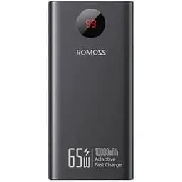 Внешний аккумулятор Romoss PEA40S Pro 40000mAh 65W черный