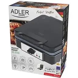 Вафельниця для бельгійських вафель Adler AD 3049 1800Вт - мініатюра 7