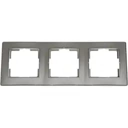 Рамка Brille тройная титан RB-3F/B tn