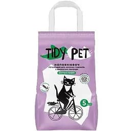 Бентонітовий наповнювач для котячого туалету Tidy Pet Лаванда 5 кг