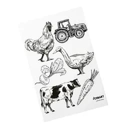 Детский стикерпак Village Cobart СS-VS-006 прозрачные