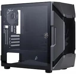 Корпус 1stPlayer D3-A-BK-1F7-14-1F7, черный, без БП, Midi Tower, Micro ATX/Mini ITX, 1xUSB 3.0/2xUSB 2.0, макс. CPU - 190 мм/