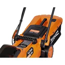 SEQUOIA Газонокосарка акумуляторна SEQUOIA SBL2033B 20В 33см 30л 25-75мм ЗП 10.6кг без АКБ та ЗП - мініатюра 7