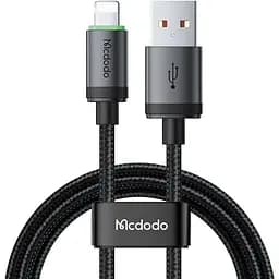 Кабель Mcdodo USB-A to Lightning Cable with Charging Light 1 м Черный
