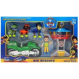 Набор героев "Щенячий патруль" PB9905(Green) фигурки с аксессуарами