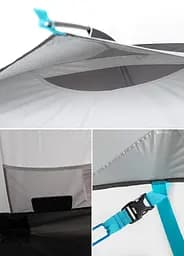 Тримісний намет Naturehike Cloud Fun NH19ZP006 210T/Silver Coated (Білий) - мініатюра 4