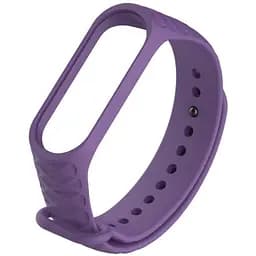 Ремінець Silicone Rhomb Design Xiaomi Mi Band 3 purple