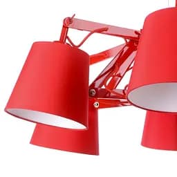 Люстра підвісна Brille павук E27 40W Red (BL-132S/6) - мініатюра 3