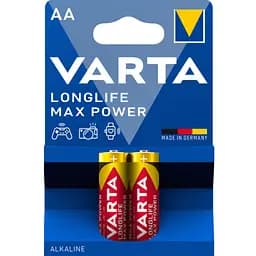 Батарейка Varta Longlife Max Power AA Alkaline Bli 2 шт. (4706101412)